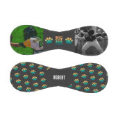 レトロサンセットフォトファーザーズ最高のデイキャットパパエバー 野球ボール (パネル)