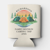 レトロサンセットフォレストキャンピングカスタム懇親会 缶クーラー (裏面)