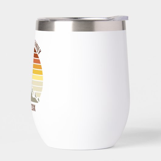 レトロサンセットマウンテンファミリー懇親会キープサケ (左面)