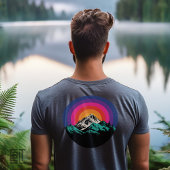 レトロサンセットマウンテン Tシャツ