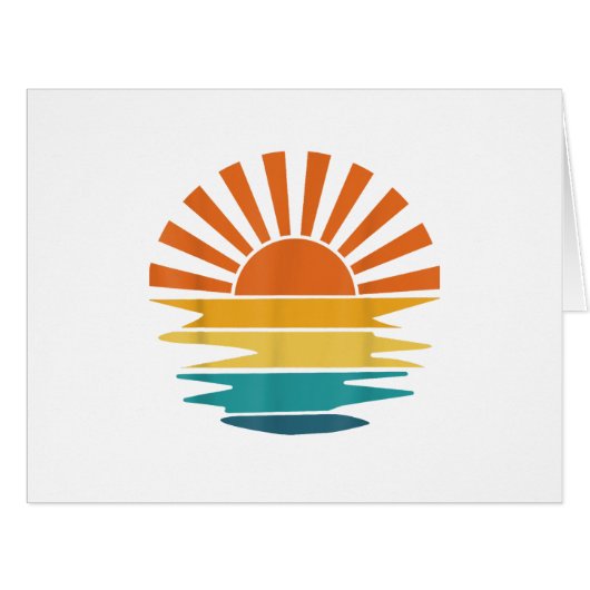 レトロサンセットレイズウェーブドヴィンテージレトロサンシャインサン (正面横)