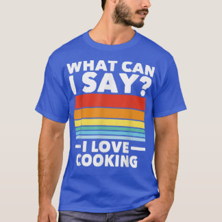 レトロサンセット料理メンズウーマンキッズ調理師 Tシャツ