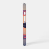 レトロサンセット湖 iPhone 16ケース (左側面)