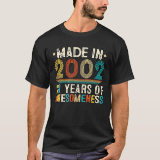 レトロサンセット20歳ボーイズガールズヴィンテージ20th tシャツ