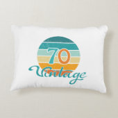 レトロサンセット70ヴィンテージ アクセントクッション (裏面)