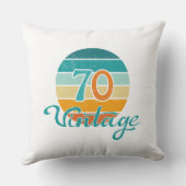 レトロサンセット70ヴィンテージ クッション (裏面)