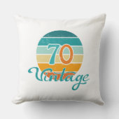 レトロサンセット70ヴィンテージ クッション (正面)