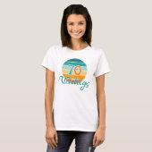 レトロサンセット70ヴィンテージ Tシャツ (正面フル)