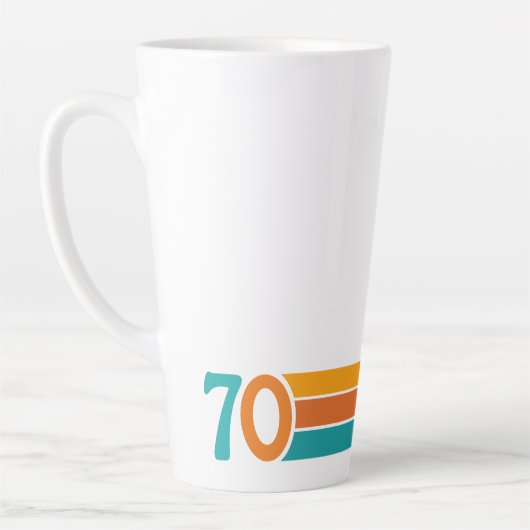レトロサンセット70 カフェラテマグ (左)
