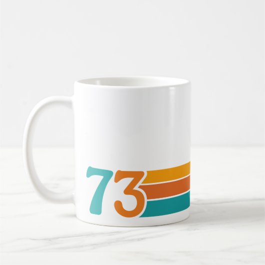 レトロサンセット73 コーヒーマグカップ (左)