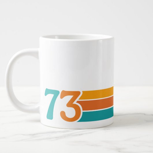 レトロサンセット73 ジャンボコーヒーマグカップ (左)