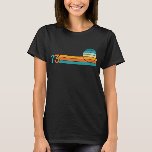 レトロサンセット73 Tシャツ (正面)