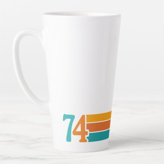 レトロサンセット74 カフェラテマグ (左)