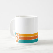 レトロサンセット76 コーヒーマグカップ (正面左)