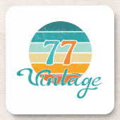 レトロサンセット77ヴィンテージ コースター (正面)
