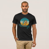 レトロサンセット79ビンテージ風 Tシャツ (正面フル)