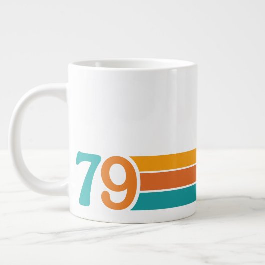 レトロサンセット79 ジャンボコーヒーマグカップ (左)