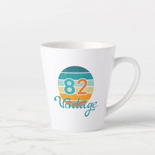 レトロサンセット82ビンテージ風 カフェラテマグ (右)