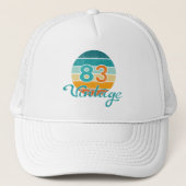 レトロサンセット83ヴィンテージ風 キャップ (正面)