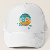 レトロサンセット85ヴィンテージ風 キャップ (正面)