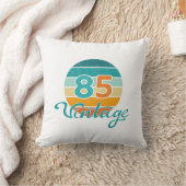 レトロサンセット85ヴィンテージ風 クッション (ブランケット)