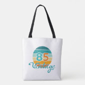 レトロサンセット85ヴィンテージ風 トートバッグ (裏面)