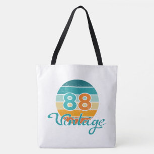 レトロサンセット88ビンテージ風 トートバッグ