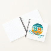 レトロサンセット88ビンテージ風 ノートブック (内部)