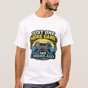 レトロサンセット もう1ゲームだけ Tシャツ