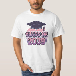 レトロサンセット クラス2039 卒業 未来の卒業生 Tシャツ