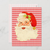 レトロサンタオンプレイド シーズンポストカード (正面/裏面)
