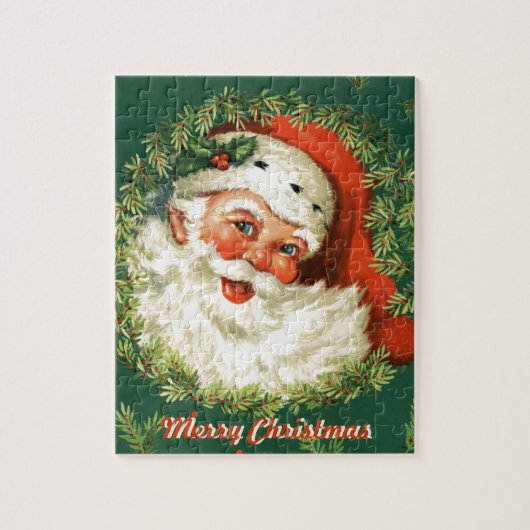 レトロサンタギフトパズル ジグソーパズル (縦)
