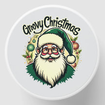 レトロサンタクリスマスグルーヴィホリデイスタイル