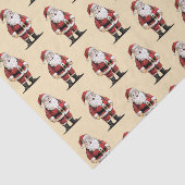 レトロサンタクリスマス 薄葉紙 (詳細)