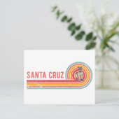 レトロサンタクルーズスケートボードドイツシェパード ポストカード (スタンド正面)