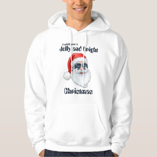 レトロサンタクロースの楽しいクリスマス パーカ