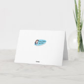 レトロサンタクロースビールホームブリュークリスマス シーズンカード (裏面)