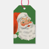 レトロサンタクロースメリークリスマス ギフトタグ (裏面)