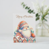 レトロサンタクロースヴィレッジ ポストカード (スタンド正面)