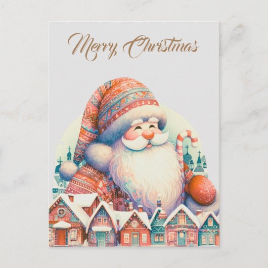 レトロサンタクロースヴィレッジ ポストカード (正面)