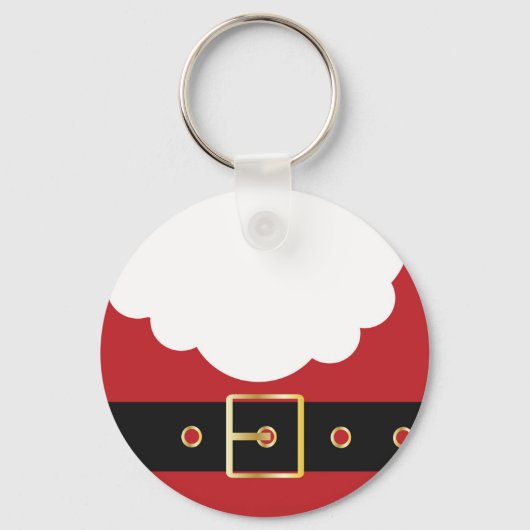 レトロサンタクロース キーホルダー (正面)