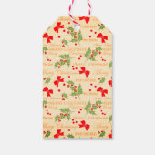 レトロサンタクロース、スイートクリスマス ギフトタグ (裏面)