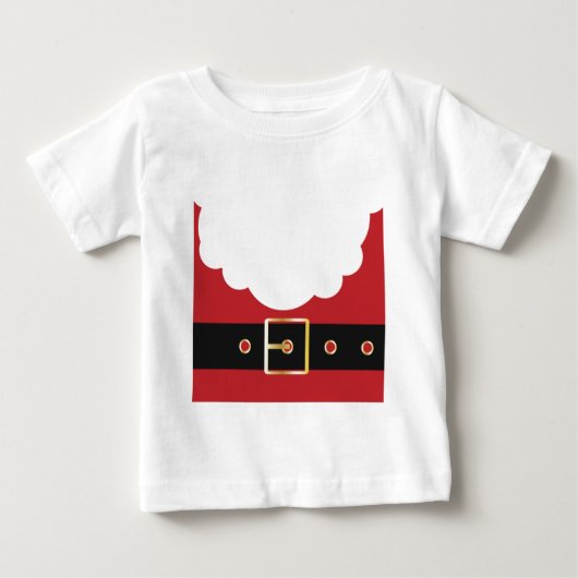 レトロサンタクロース ベビーTシャツ (正面)