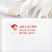 レトロサンタクロース ラベル (インサイチュ)