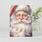 レトロサンタクロースinレッドハットクリスマス シーズンカード (スタンド正面)