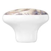 レトロサンタクロースinレッドハットクリスマス セラミックノブ (側面)