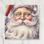 レトロサンタクロースinレッドハットクリスマス フェイバータグ (裏面)