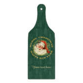 レトロサンタサークルリース カッティングボード (正面)