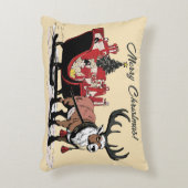 レトロサンタズスレイアクセント枕 アクセントクッション (正面(垂直))