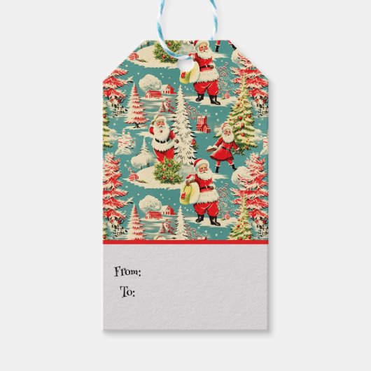 レトロサンタワンダーランド2 ギフトタグ (正面)